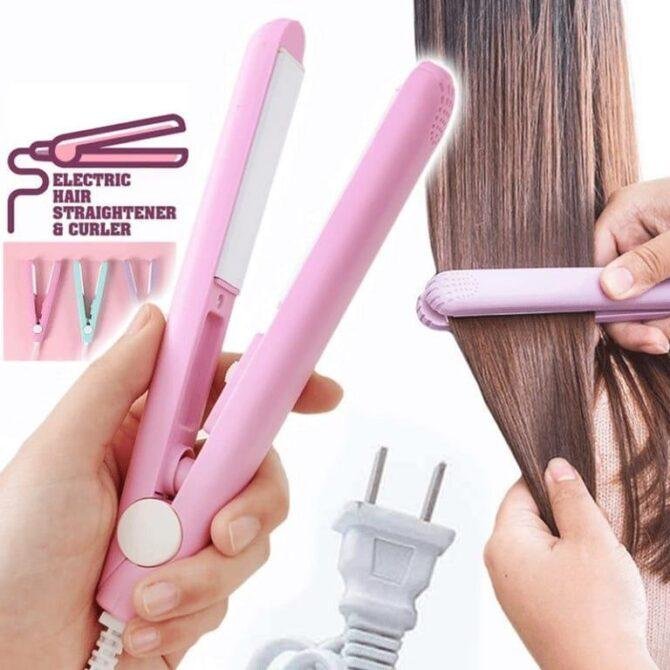 Hair straightener Mini lightweight and portable